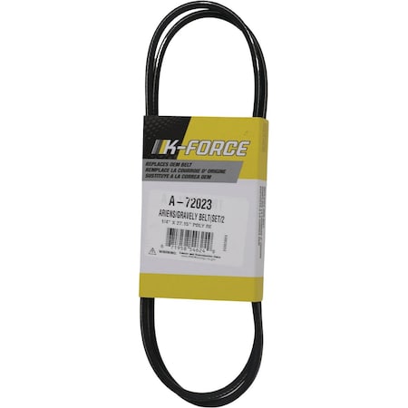 A & I Products Belt, Drive (Set of 2) 12" x4" x0.5" A-72023